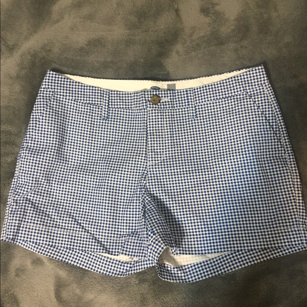 Checked shorts